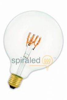 Bailey spiraled Leslie LED filament globelamp E27 4W (vervangt 40W) 80100038655